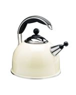 AGA Stainless Steel Whistling Kettle Cream