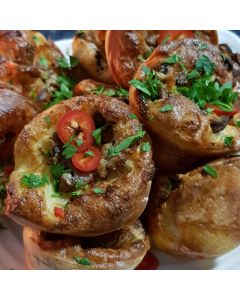 Mini Yorkshire Puddings with Mushrooms