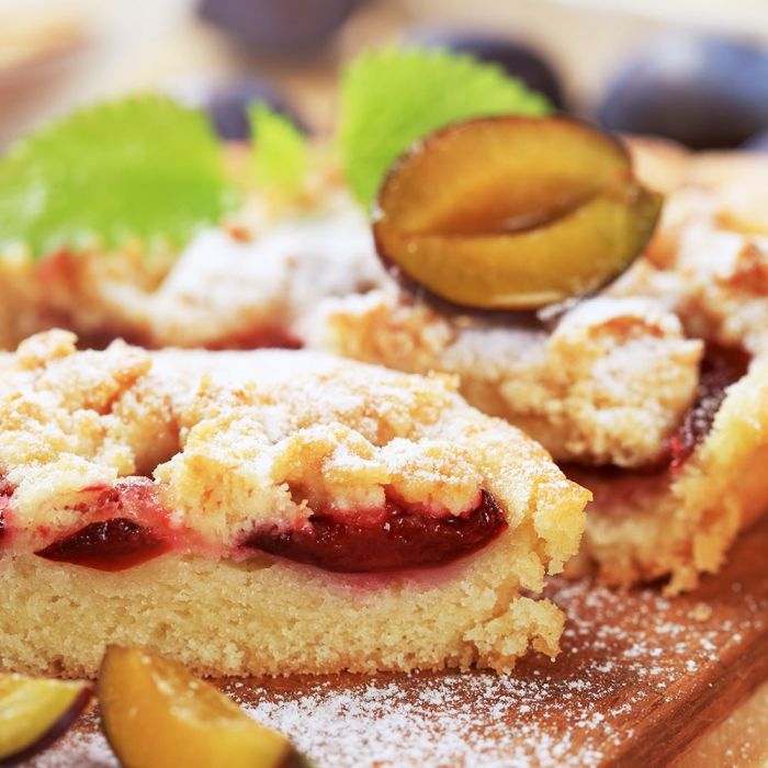 Plum Streusel Cake