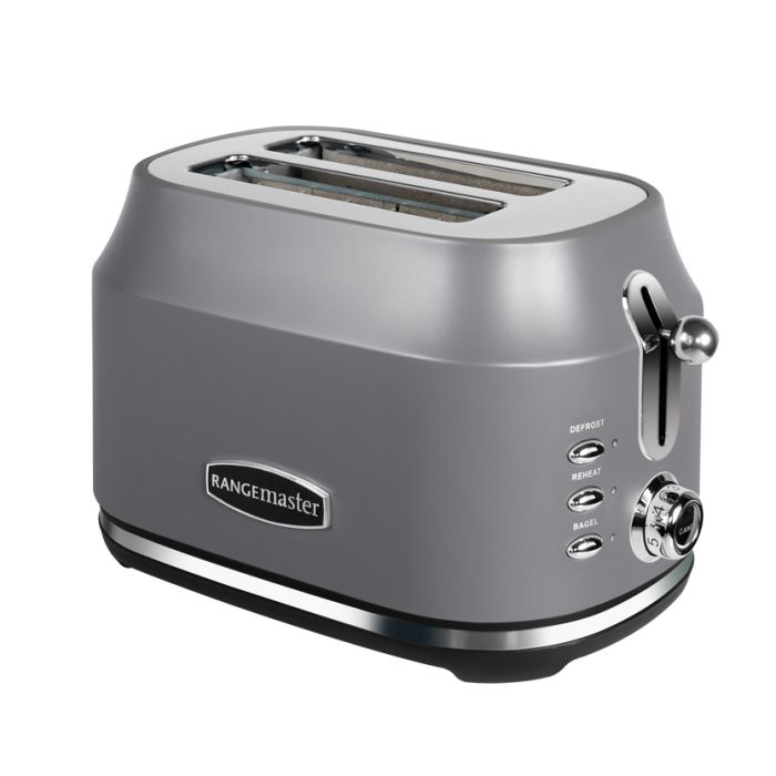 Grey 2 slice toaster best sale